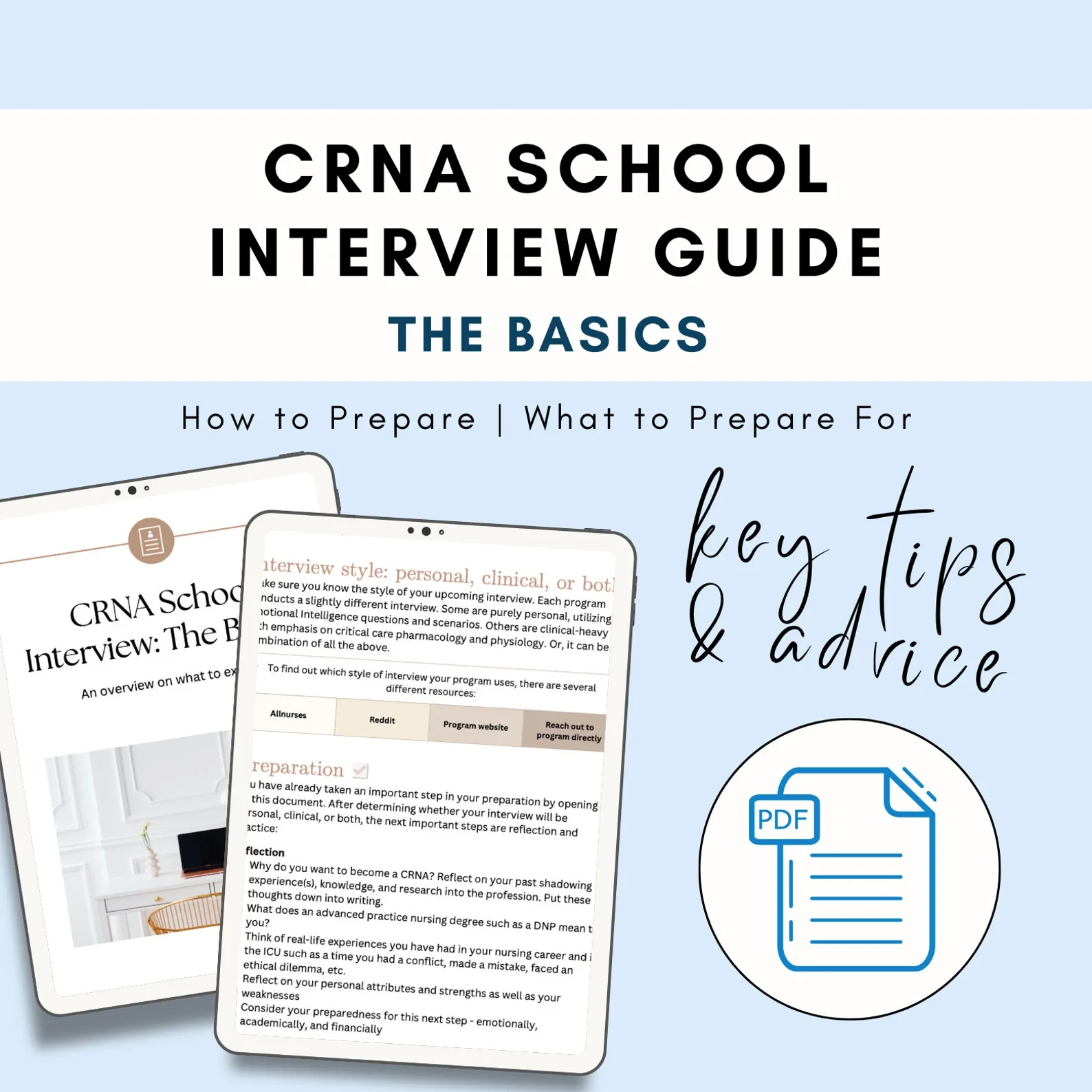 Interview Basics: CRNA School Interview Tips